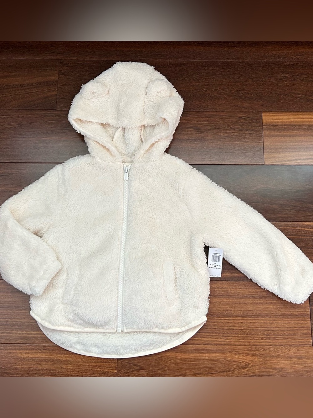 BNWT Old Navy Sherpa Zip Hoodie for Kids